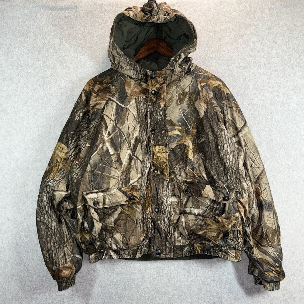 Remington‎ Youth 20/22 Reversible Camo Hunting Jacket Break-Up Pattern Hooded